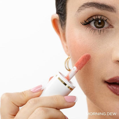 Blissful Moment Dewy Liquid Blush (Morning Dew, 0.27 Fl Oz)