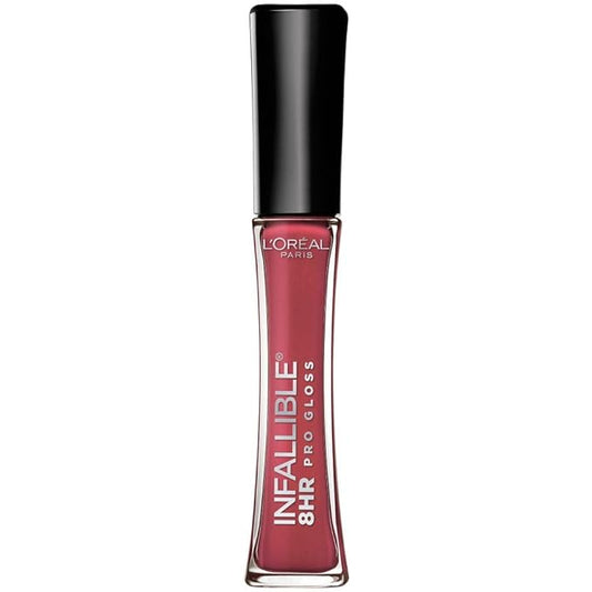L'Oréal Paris Makeup Infallible 8 Hour Hydrating Lip Gloss, Bloom, 0.21 Fl Oz