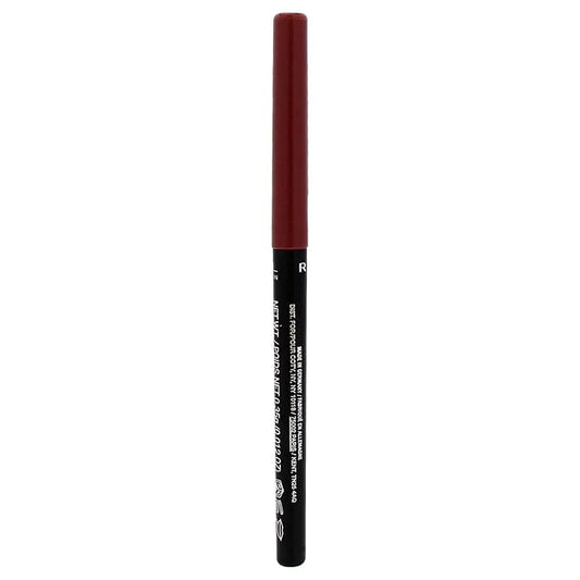 Rimmel Lasting Finish Exaggerate Automatic Lip Liner - Rich, Smooth Formula for Long Lasting Lip Looks - 45 Epic Burgundy, .01oz