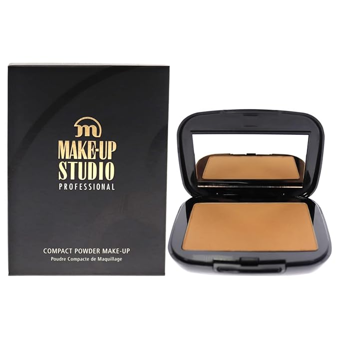 Compact Powder Foundation 3-In-1-3 Medium to dark for Women - 0.35 oz Foundation