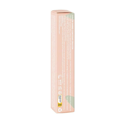 Oulac Contour Stick Makeup, Multi-use Cream Contour Stick, No Caking or Dragging, Matte Finish, Vegan, Cruelty-Free, C3 Caramel