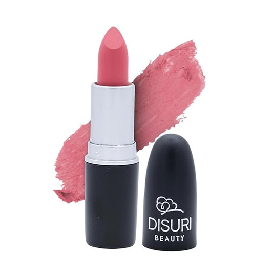 Matte Bullet Long Wear Lipstick - Vegan and Cruelty-Free - Smudge and Waterproof Matte Lipstick with Moisturizing Formula - All Day Comfort - (Petal Kiss #20)