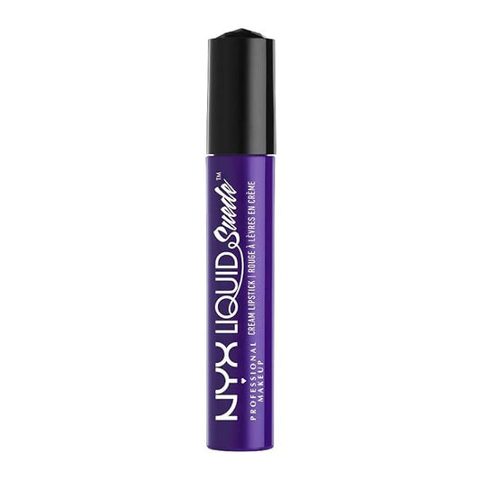 NYX PROFESSIONAL MAKEUP Liquid Suede Cream Lipstick - Amethyst (Deep Neon Purple)