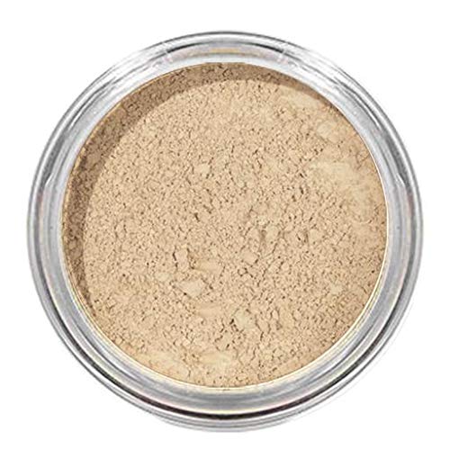 InstaFame Loose Mineral Foundation Powder, Full Coverage Matte With Natural SPF for Sensitive Skin, Inspire