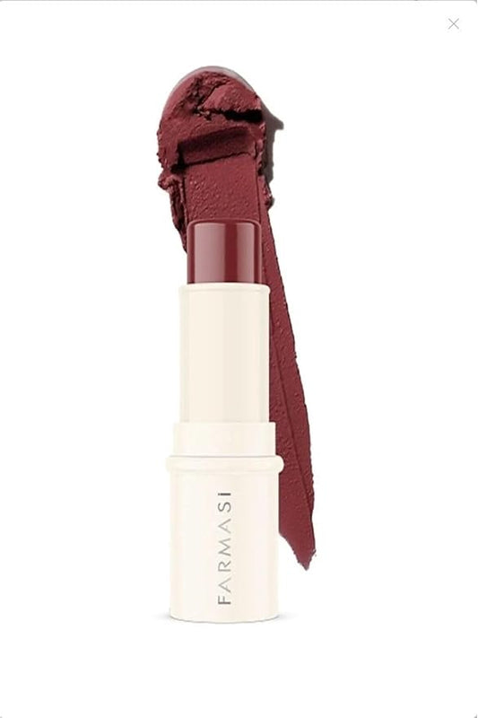 FARMASi Blush Stick, Romantic Rose – Smooth & Conditioning, Dermatologically Tested Radiant Glow for Lips & Cheeks, 0.14 oz / 4 g, Flirt