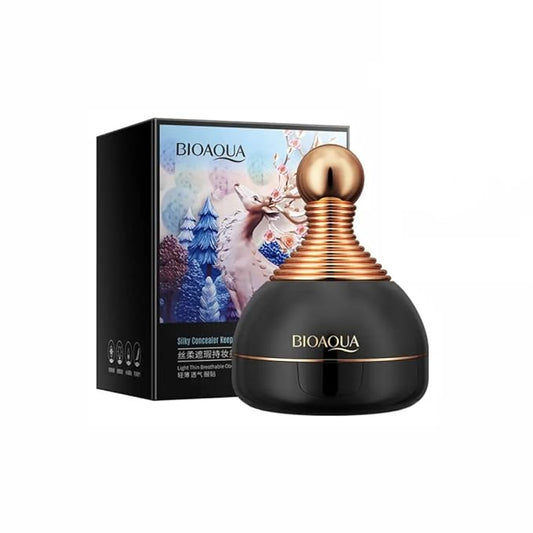 BIOAQUA Silky Concealer keeping Beauty Cream Smooth Delicate Light Breathable Refreshing Moisturizing Pre-Makeup Primer 2 Colors 15g (Natural Color (798))