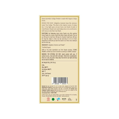 Kama Ayurveda Organic Indigo Powder, 100g