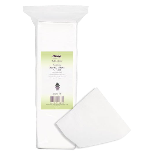 Non-Sterile - DUKAL Reflections Beauty Wipes - Latex Free (4-Ply) (4" x 4") - 200 count