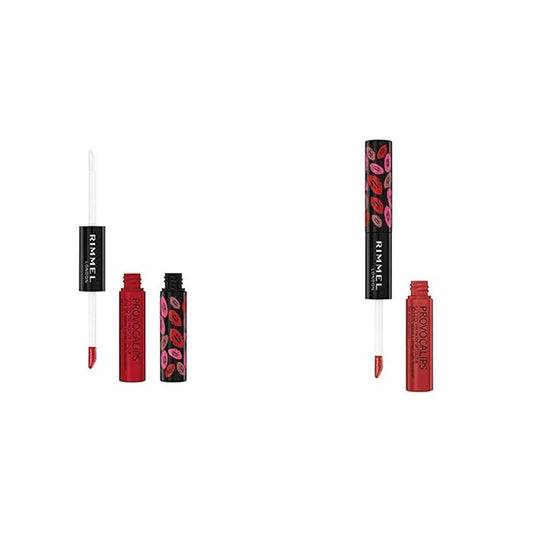 Rimmel Provocalips 16hr Kissproof Lipstick, Play with Fire Provocalips 16hr Kissproof Lipstick, Heart Breaker, 0.14 Fluid Ounce