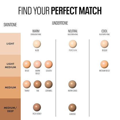 L.A. Girl Tinted Foundation, Warm Beige GLM756