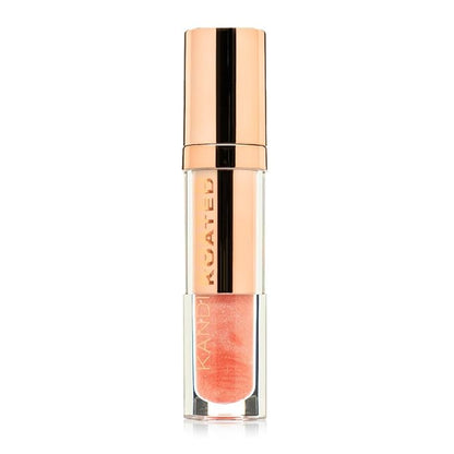 Kandi Koated Glaze Illuminating Lip Shine [Enamoured] Lip Gloss | Hydrating Lip Glaze with Paraben-Free, Cruelty-Free Formula, Sheer Color | Beauty & Makeup