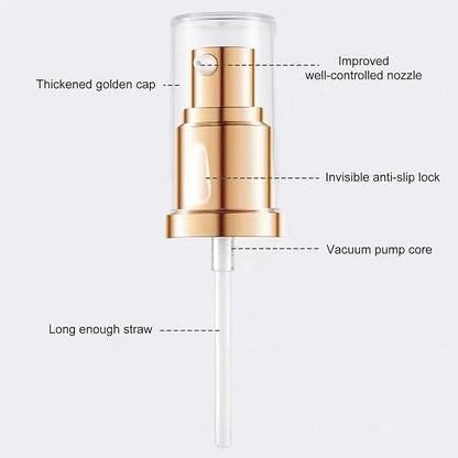 2 Pack Foundation Pump, Double Wear Foundation Foundation Vauum Pump Compatible with Double Wear Rude Foundation