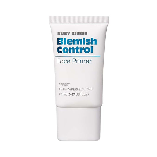 Ruby Kisses Face Primer, Blemish Control Velvety Smooth Makeup Base Primer for Face, Oil-Free Shine-Control Face Primer for All Skin Types
