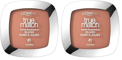 L'Oreal Paris True Match Super-Blendable Powder Blush, Subtle Sable, 0.21 Oz (Packaging May Vary) (Pack of 2)