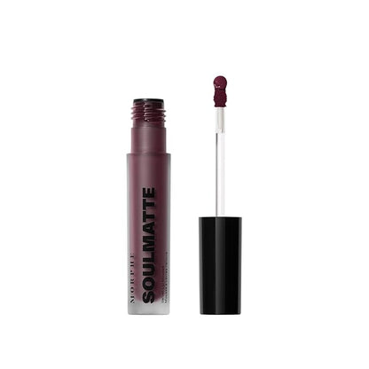 Morphe Soulmatte Velvet Lip Mousse Matte Lipstick - Air-Whipped, Soft Matte Lip Makeup with Vitamin E to Hydrate, Soften and Smooth Lips - Compatible (0.128 Oz)