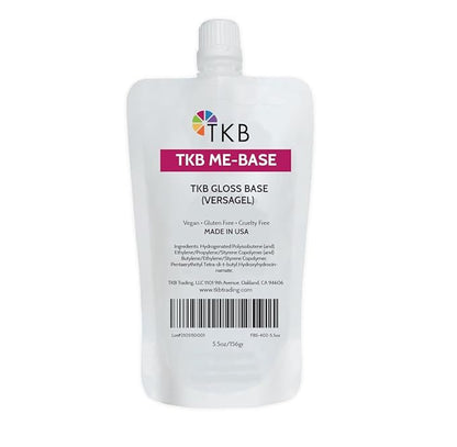TKB Lip Gloss Base | Clear Versagel Base for DIY Lip Gloss, Moisturizing, Non-Sticky, Vegan, Made in USA (5.5oz (156g))