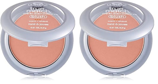L’Oréal Paris True Match Super-Blendable Powder Blush, Innocent Flush, 0.21 Oz (Packaging May Vary) (Pack of 2)