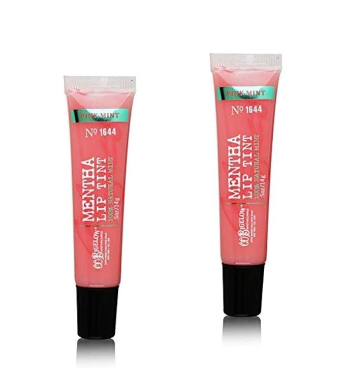 C. O. Bigelow Mentha 2 Pack Lip Tint - Pink Mint - Formula No 1644 - New Packaging