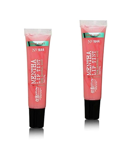 C. O. Bigelow Mentha 2 Pack Lip Tint - Pink Mint - Formula No 1644 - New Packaging