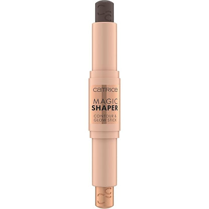 Catrice | Magic Shaper Contour & Glow Stick | 2-in-1 Matte Contour & Shimmering Highlight | Face Shaping & Brightening Make Up | Vegan & Cruelty Free | Without Parabens (60 | Deep Rich)