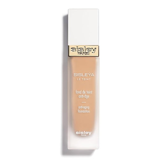 Sisley Paris Sisleya Le Teint, 3C1 Peach - 30 mL - Anti-Aging, Oil-Free Fluid Foundation for Radiance & Smoothing - All Skin Types - Non-Comedogenic