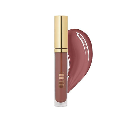 Milani Amore Shine Liquid Lip Color - Addiction (0.1 Ounce) Cruelty-Free Nourishing Lip Gloss with a High Shine, Long-Lasting Finish