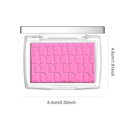 KYDA Pink Blush Powder, Make Up Pink Face Powder Face Blusher, Blendable Formula, Lasting Moisturizing, Ultra Fine Lightweight Texture
