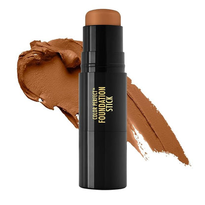 Black Radiance Color Perfect Foundation Stick with Soft Brush Applicator Duo – Buildable, Blendable Versatile Pigment-Rich Formula - Bronze Glow