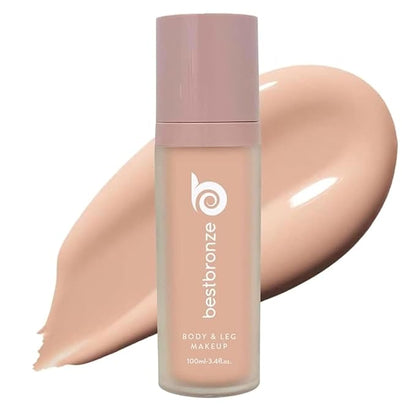 Best Bronze Bombshell Body Makeup - Tattoo Cover Up Makeup & Body Foundation Waterproof - Tattoo Concealer Waterproof for Scars, Varicose Veins Cover Up & Leg Foundation (NW10 Very Fair Beige)
