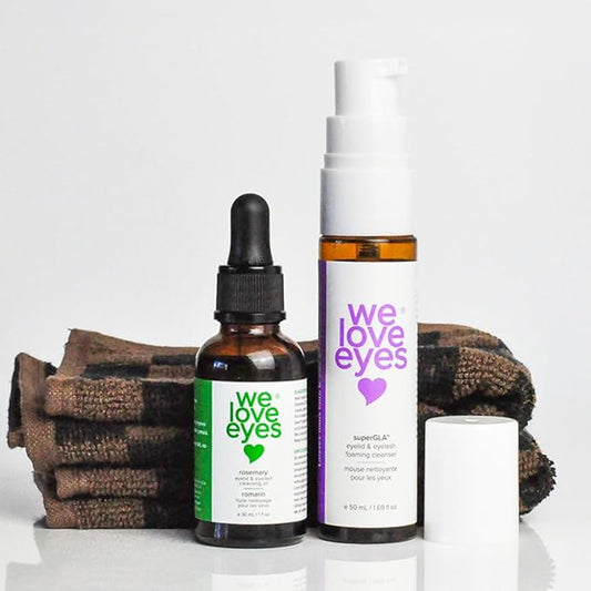 We Love Eyes - Rosemary GLA Double Cleanse Kit