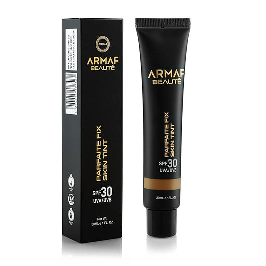 Armaf Beauté Parfaite Fix - Skin Tint | Tinted Moisturizer with Spf 30 For Sun Protection | Semi Matte Finish | Beige, 30 ml/1 fl.oz
