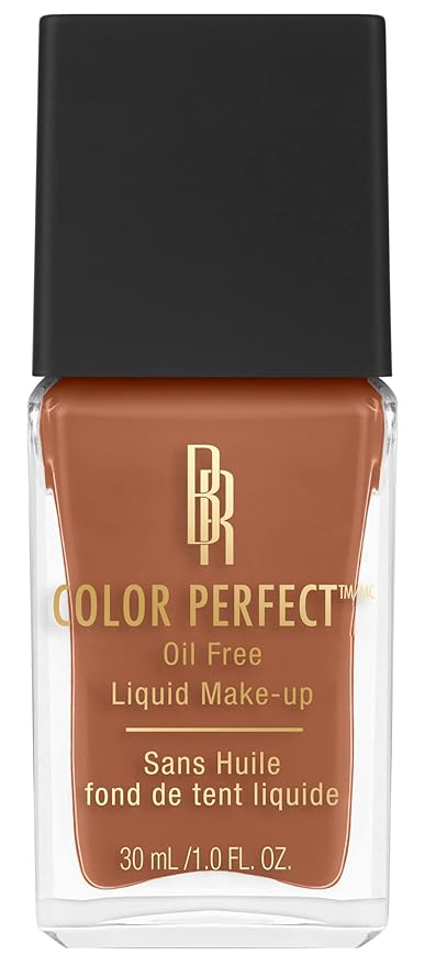 Black Radiance Color Perfect Liquid Full Coverage Foundation Makeup, Nutmeg, 1 Ounce (Pack of 3)
