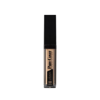 Pippa of London Pure Cover Full Coverage Concealer - Moisturising Colour Corrector Concealer - Matte Finish Under Eye Concealer - Long-Lasting Liquid Concealer - Lightweight Oil-Free Scar Concealer