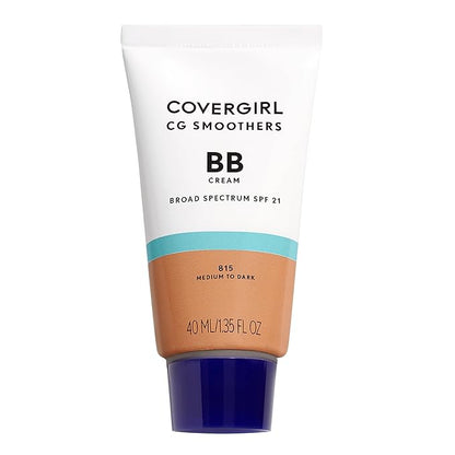 COVERGIRL SmoothersLightweight BB Cream Medium to Dark 815, 1.35 Ounce (packaging may vary)