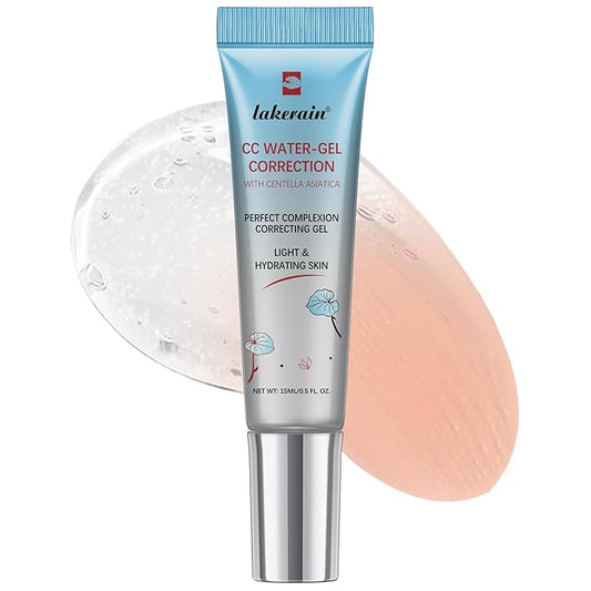 CC Water-gel Correction Cream With Centella - Complexion Correcting gel - Lightweight & Hydration Skin, Non-Greasy - Soothes and Moisturizes skin, Even Skin Tone (Transparent)
