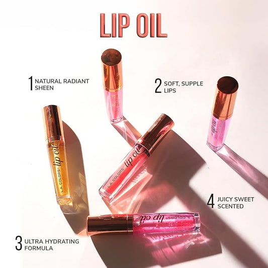 L.A. COLORS Lip Oil, Hunnybun (Vanilla Scented) CLG442