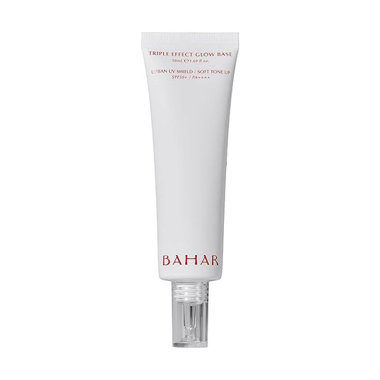 TRIPLE EFFECT GLOW BASE, SPF50+/PA++++, 1.69 FL.OZ./50ML, Vegan UV Shield, Super Neutral Glow, Multi-Use Tone Up Base, Korean Skincare