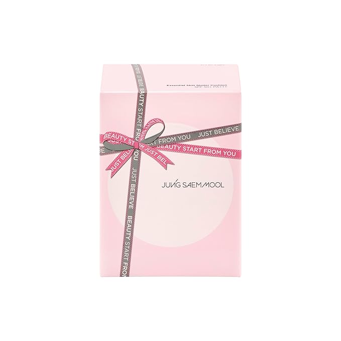 JUNGSAEMMOOL Essential Skin Nuder Cushion Gift Set (Light) | Nuder Cushion (Refill included) + Mini + Puff (1pc) | SPF 50+ PA+++