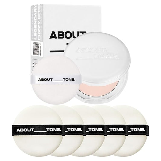 Sebum Cut Powder Pact + Powder Pact Puff 5P BUNDLE SET