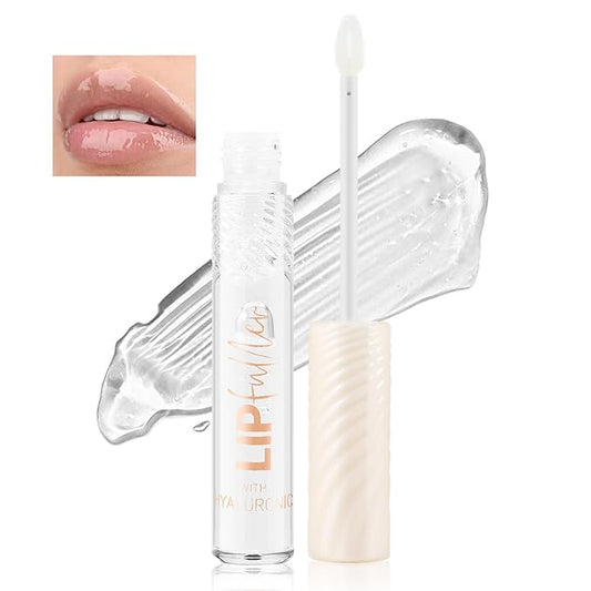 Glitter Lip Gloss, Clear Lip Glow Gloss, Hydrating And Moisturizing, Lip Gloss For Women With High Shiny Finish