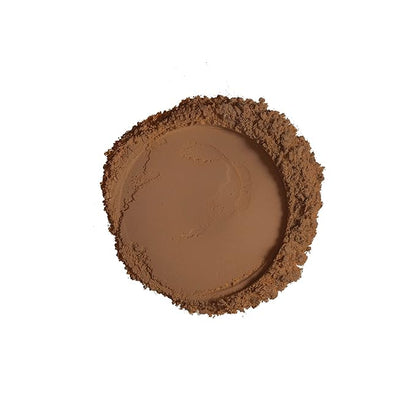 Ruby Kisses Matte Powder Foundation, Honey Brown, 8 Shades, Sponge & Mirror Included, Full Coverage, Versatile Pressed Powder Finisher