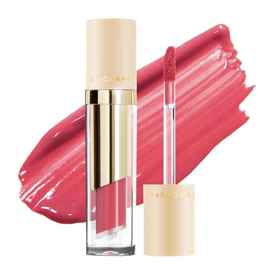 FORENCOS Long Lasting Waterproof Lip Stain Liquid Lipstick, Velvet Matte, Longwear, High Pigmentation, Tattoo Lips, Weightless, Smudge-proof, Non-Sticky, Korean Lip Tint Stain Makeup (41 Queen)