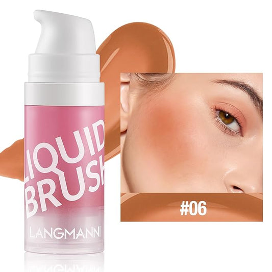 Cream Blush Makeup For Cheeks - Natural Glossy Velvet Texture (06#)