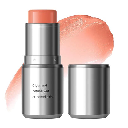 KYDA Orange Blush Stick, Natural Glow Face Blusher, Dewy Glow Finish, Radiance Balm for Glass Skin, Lightweight Creamy Multiuse Makeup Stick, Buildable Watercolor Blush Balm, Moisturizing