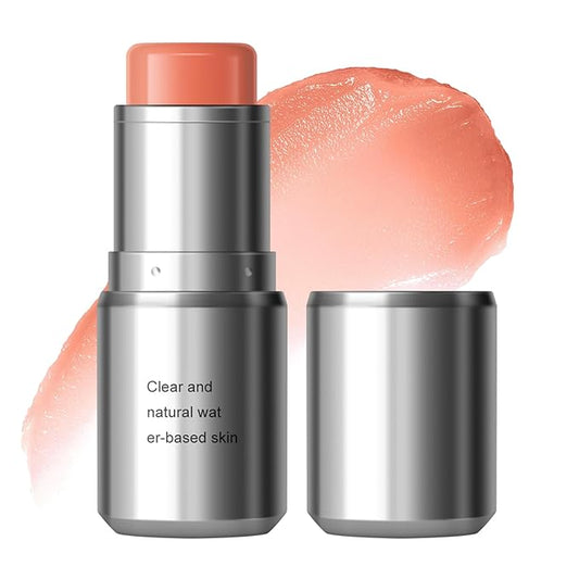 KYDA Orange Blush Stick, Natural Glow Face Blusher, Dewy Glow Finish, Radiance Balm for Glass Skin, Lightweight Creamy Multiuse Makeup Stick, Buildable Watercolor Blush Balm, Moisturizing
