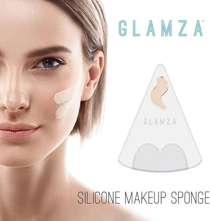 Phoera Foundation Full Coverage Makeup Set - 24hr Long Lasting Oil Control - Soft Smooth Matte Flawless Concealer Cream - Inc x2 30ml Foundation & Silicone Blender Sponge (103 Warm Peach)