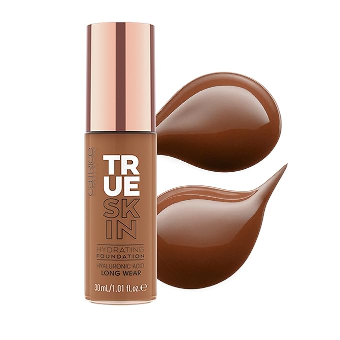 Catrice | True Skin Foundation 92 & Prime & Fine Dewy Glow Spray Bundle | Full Coverage Makeup | Vegan & Cruelty Free