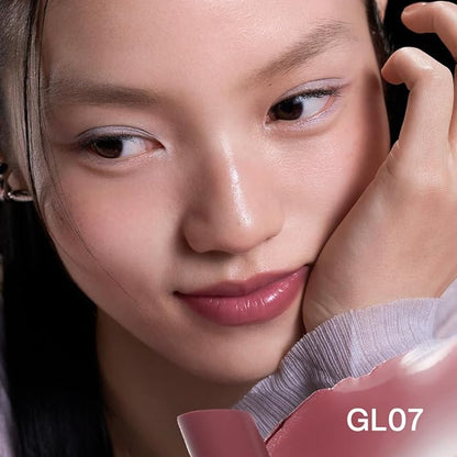 INTO YOU Glow Balm-in Lipstick, Sheer and Hydrating Tinted Lip Stain, Bare-skin Feel and Mirror-like Finish with Long Lasting Lightweight Texture(GL07)