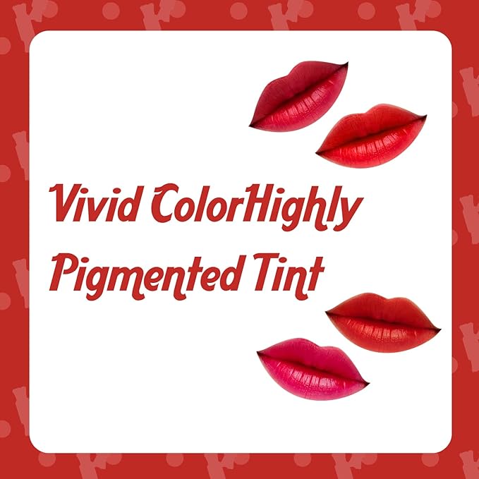 THESAEM Saemmul Water Candy Tint #3 Redmango - High Pigment Long Lasting Lip Stain Juicy Fruity Vivid Colors – Transfer Proof, Weightless & Smudge Proof, 0.3 fl.oz.