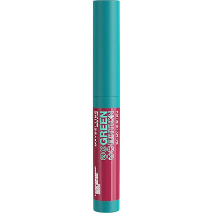 Maybelline Green Edition Balmy Lip Blush, Formulated With Mango Oil, Midnight, Blackberry Purple, 1 Count